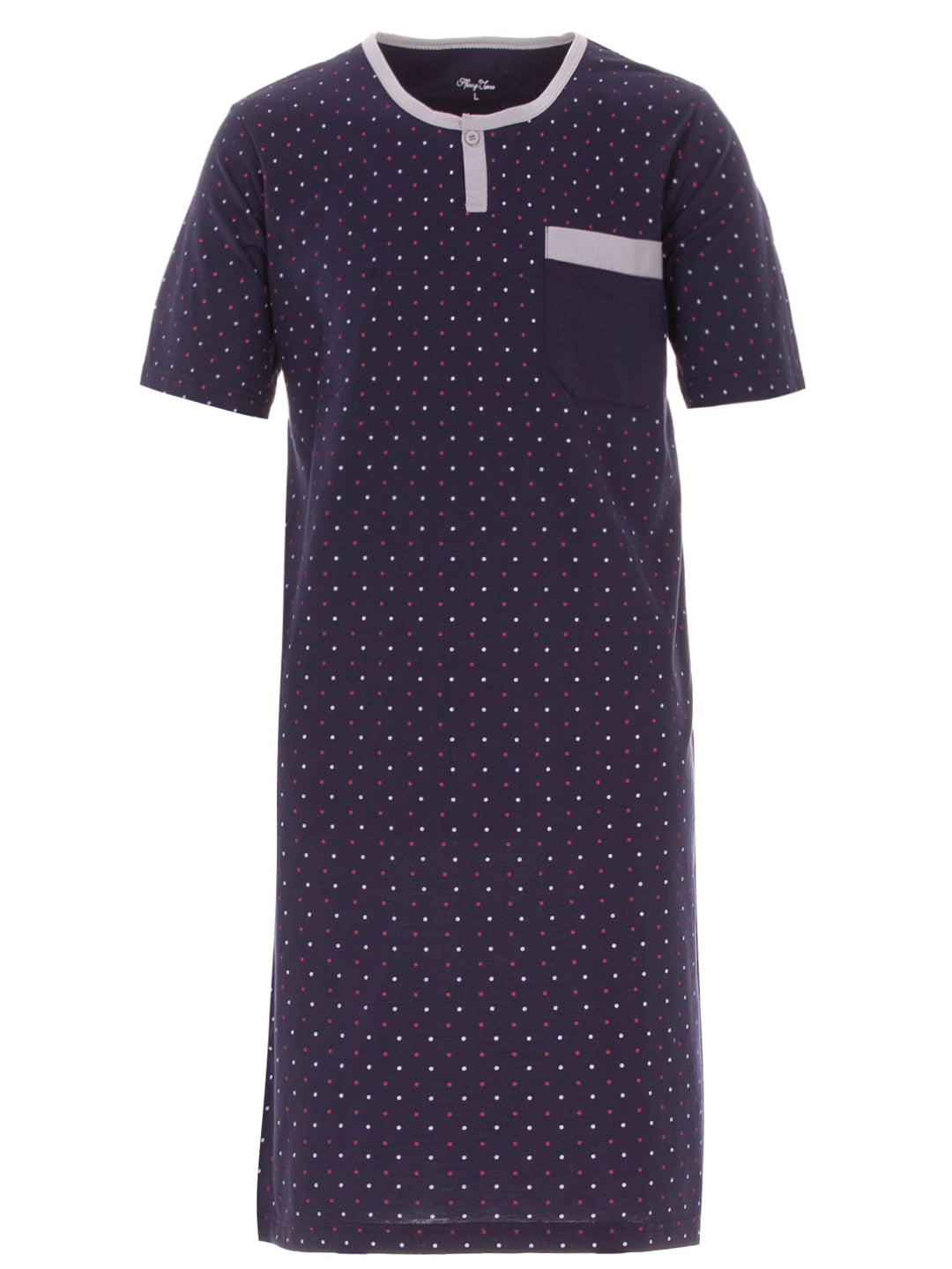 Nightgown short sleeves - dots