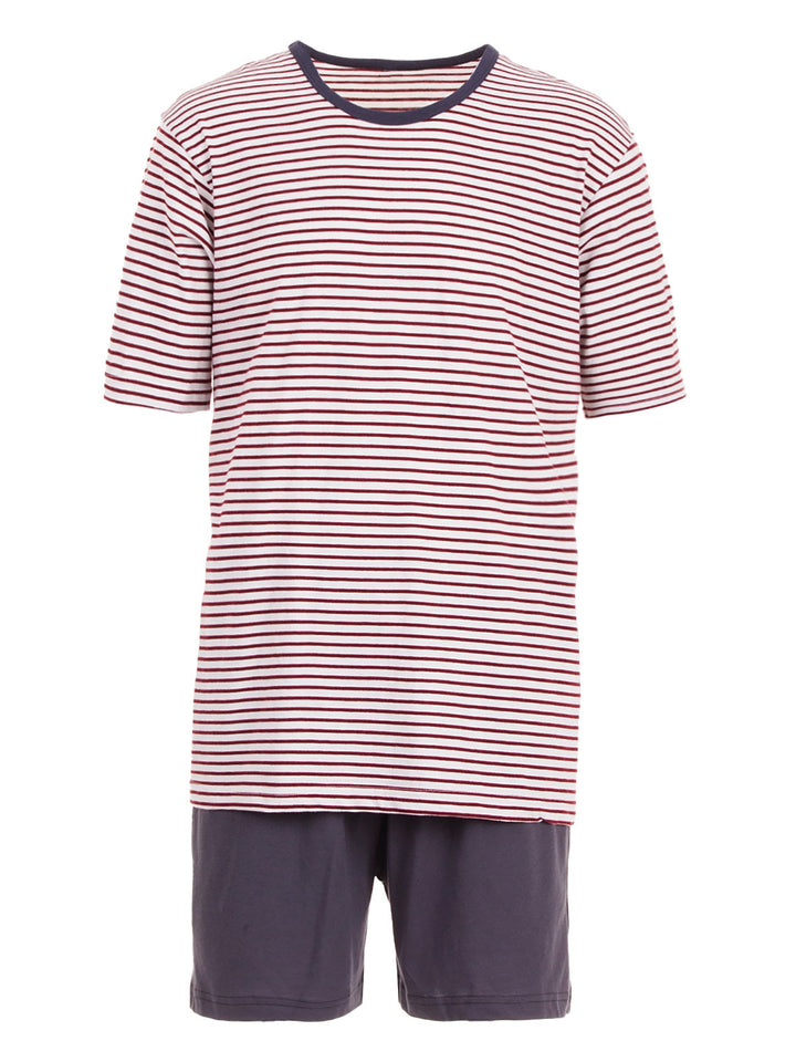Pajama Set Shorty - Striped