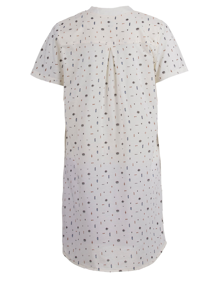 Nightgown short sleeve - eye