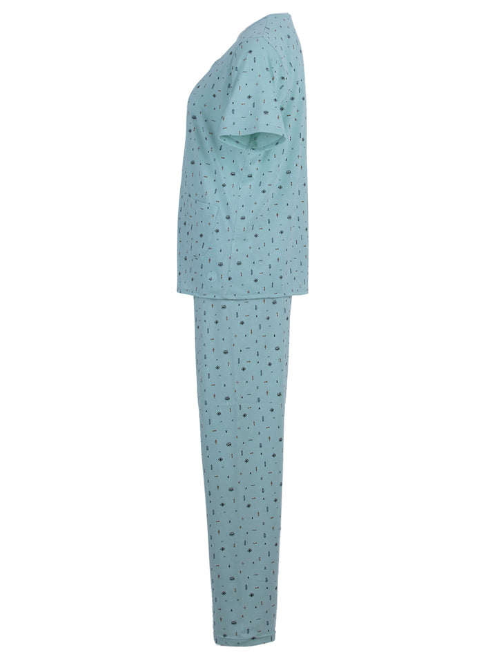 Pyjama Set Kurzarm - Auge