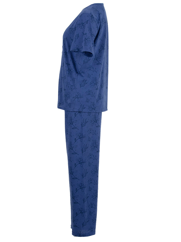 Pyjama Set Kurzarm - Floral