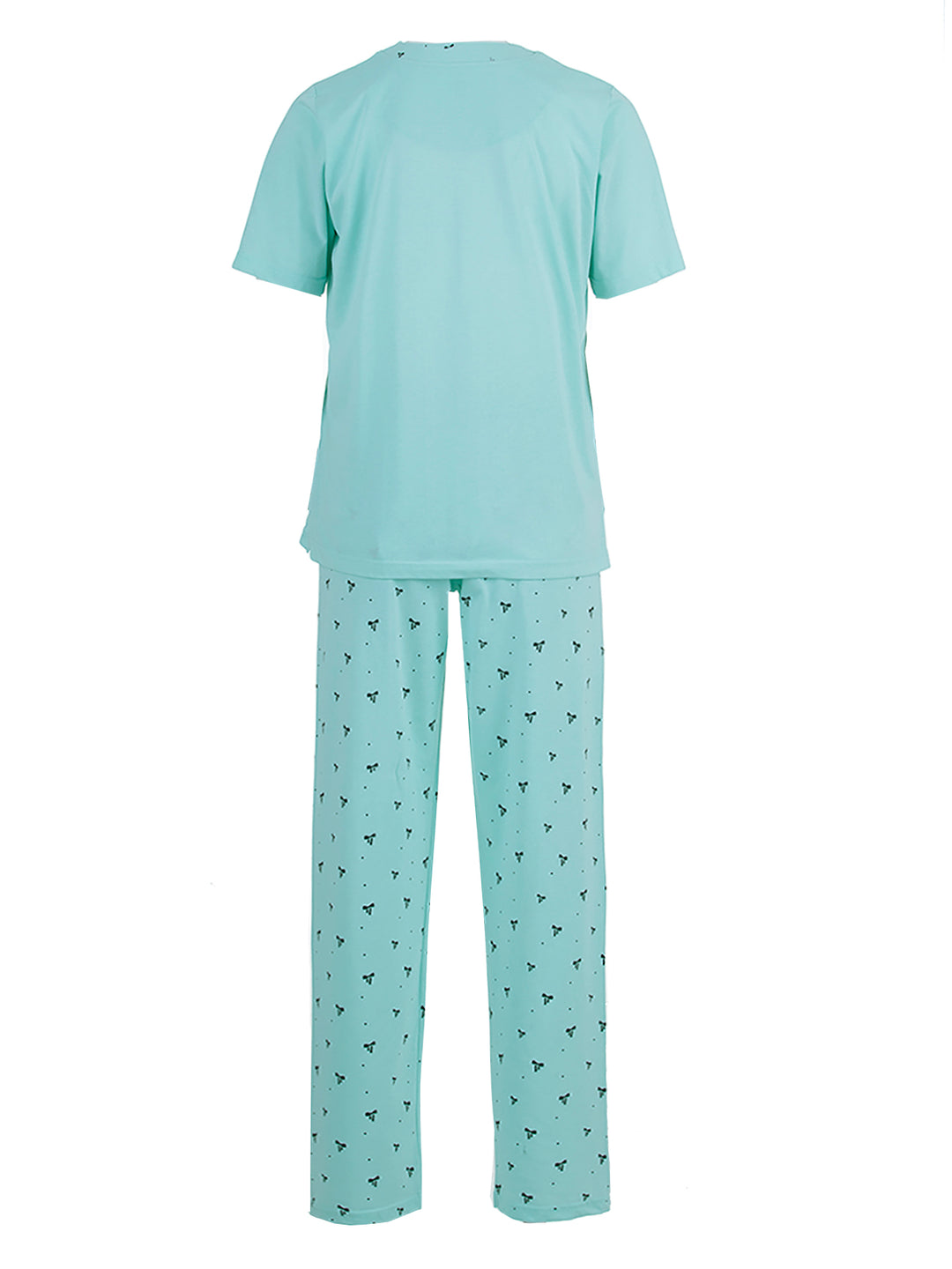 Pyjama Set Kurzarm - Schleife