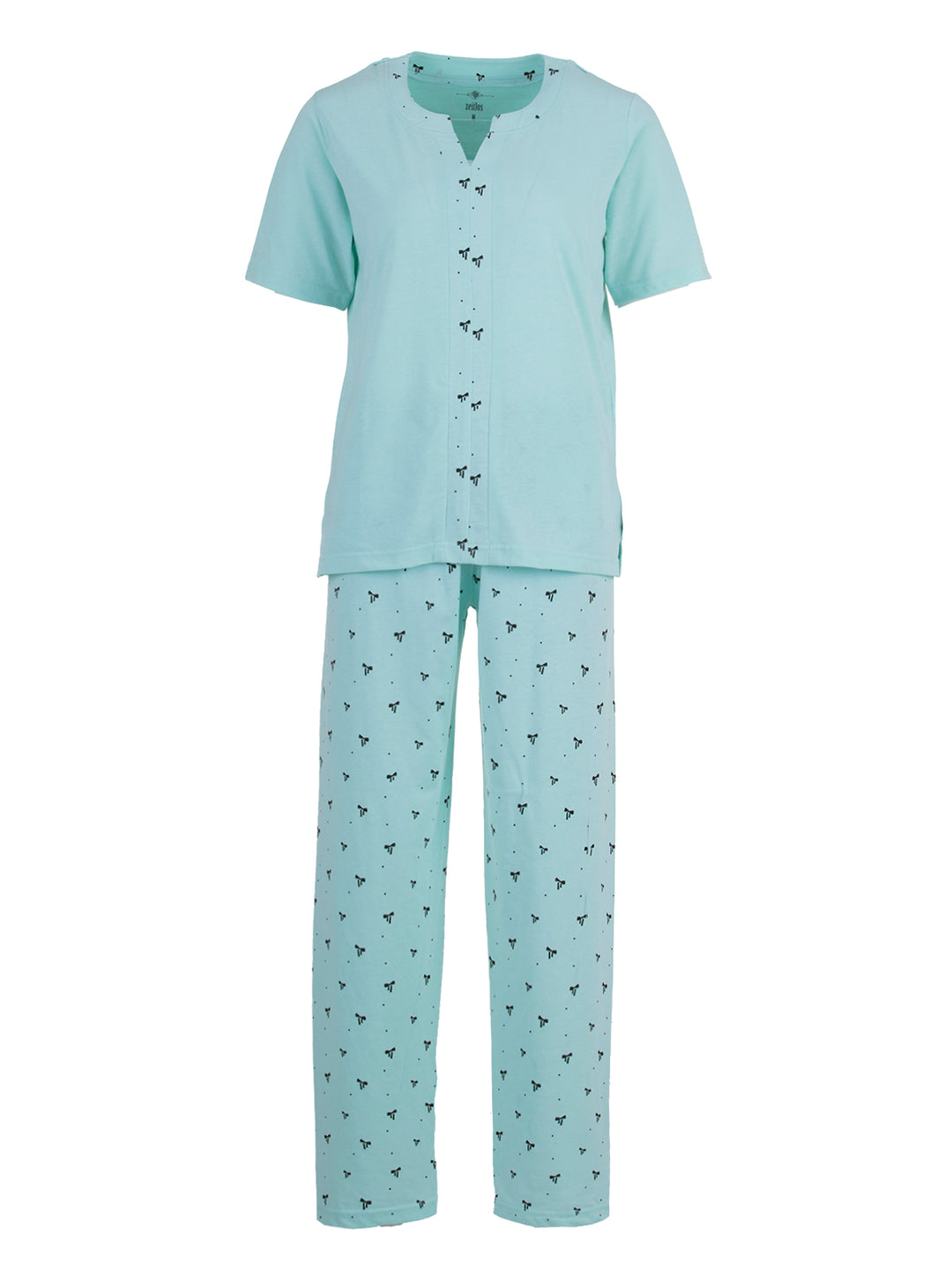 Pyjama Set Kurzarm - Schleife