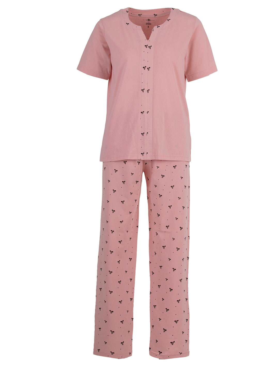 Pyjama Set Kurzarm - Schleife