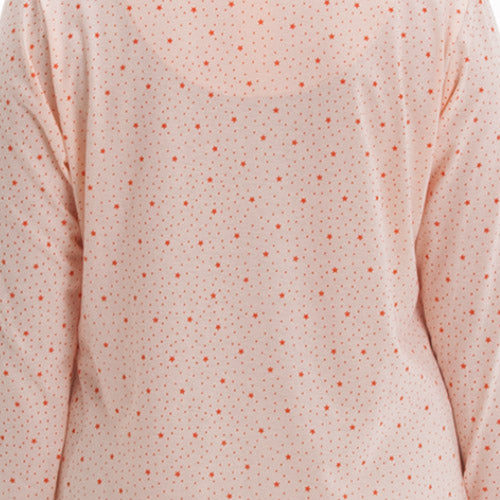 Nachthemd Langarm - Spitze Rüschenrock