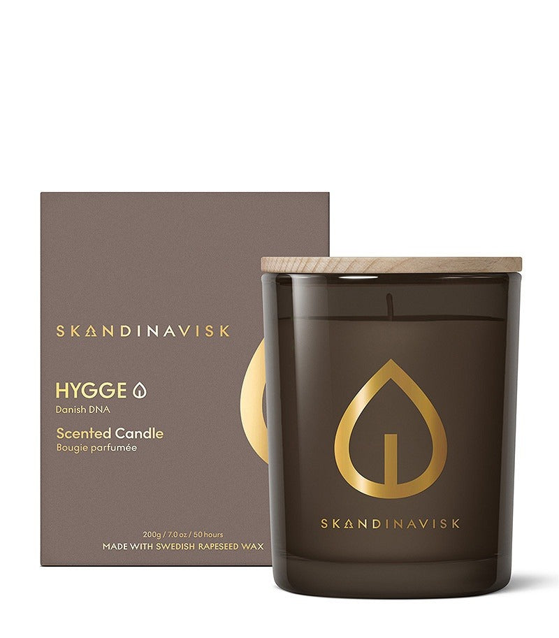 SKANDINAVISK HYGGE Duftkerze 200g – Zimtduft, 50 Std.