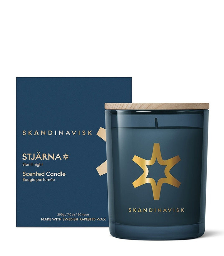 SKANDINAVISK STJÄRNA Duftkerze 200g – Sternenduft