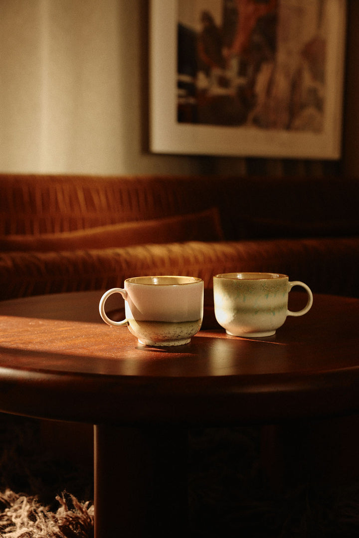 70s ceramics: Teetassen Nova