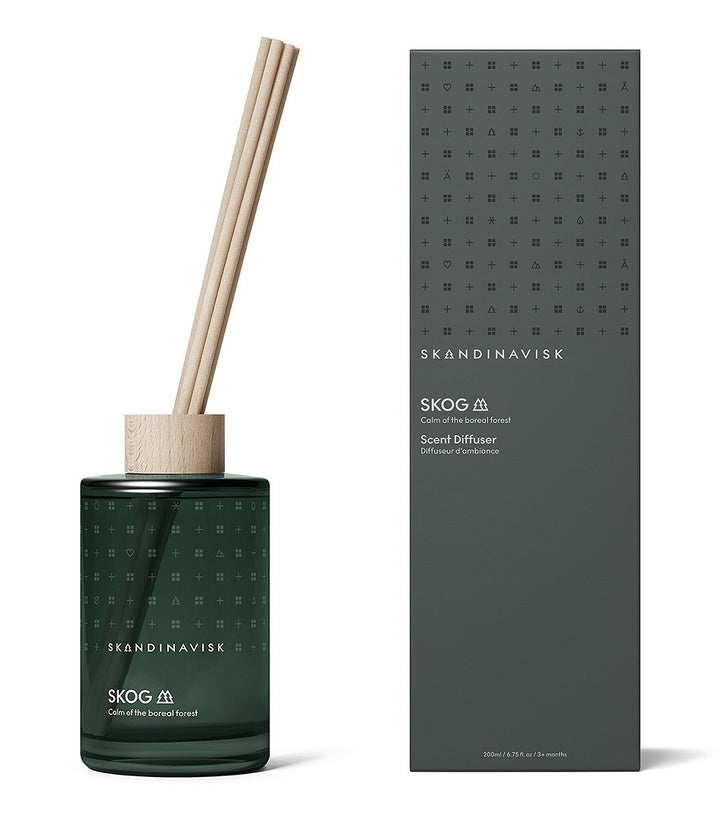 SKANDINAVISK SKOG Duftdiffuser 200ml – Waldduft, vegan