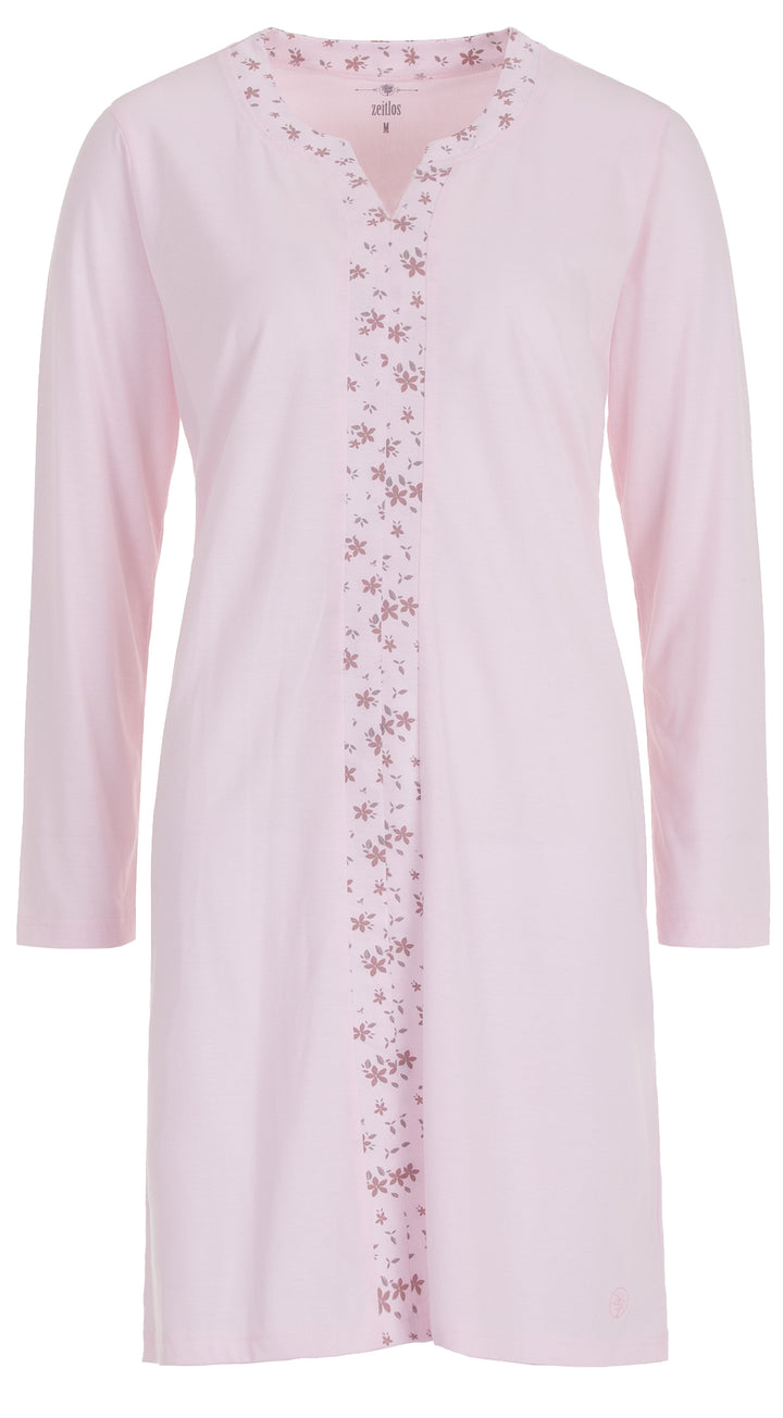 Long-sleeved nightgown - bow