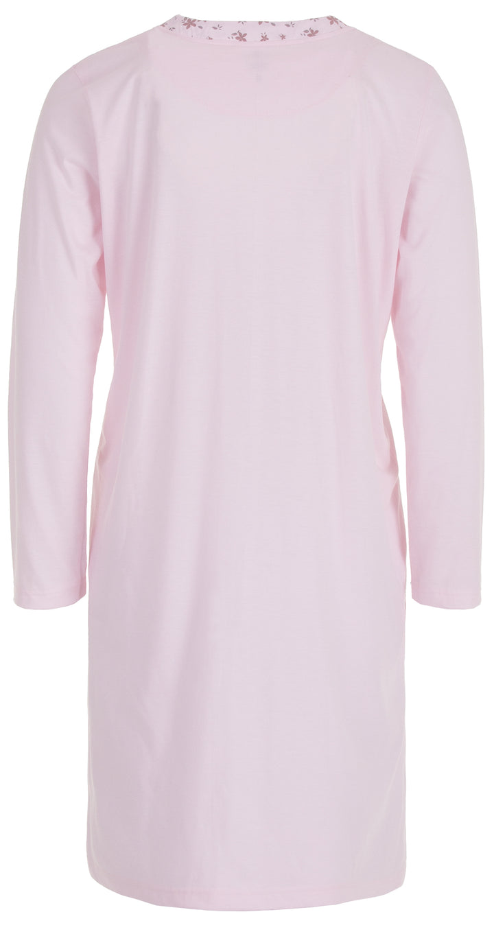 Long-sleeved nightgown - bow