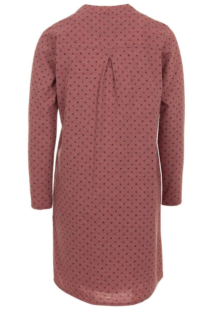 Long-sleeved nightgown - Emma button placket