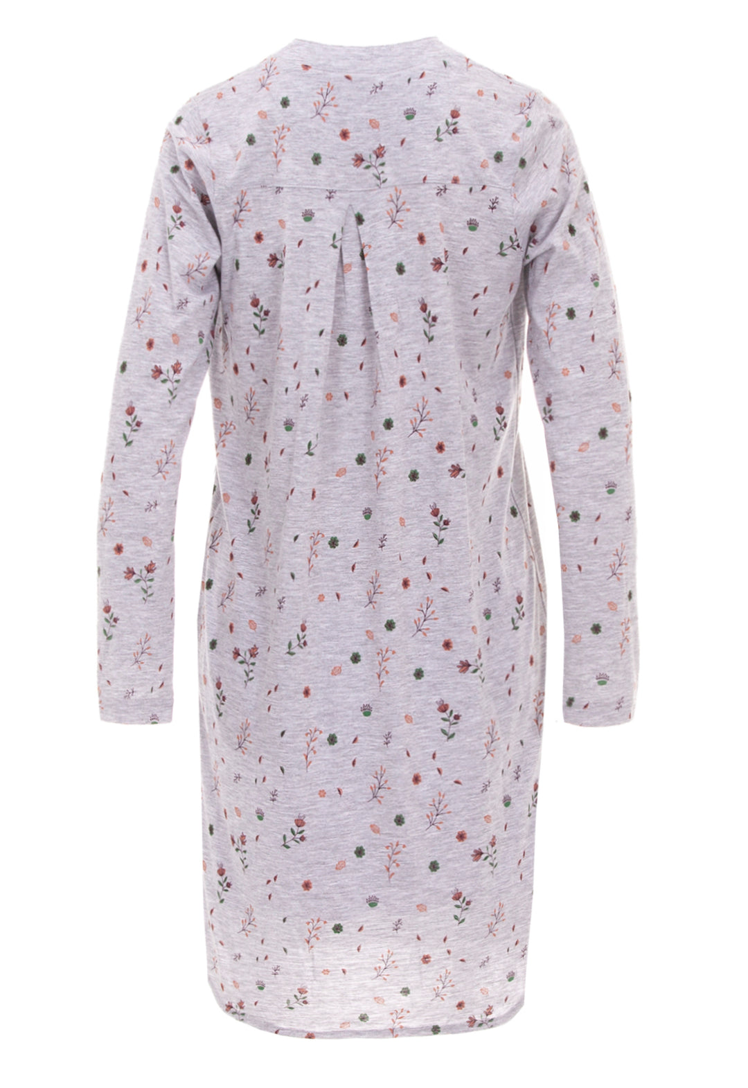 Long Sleeve Nightgown - Floral