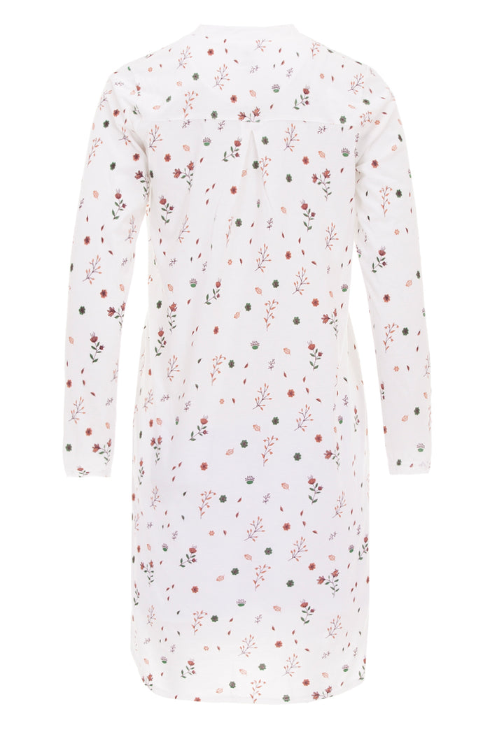 Long Sleeve Nightgown - Floral
