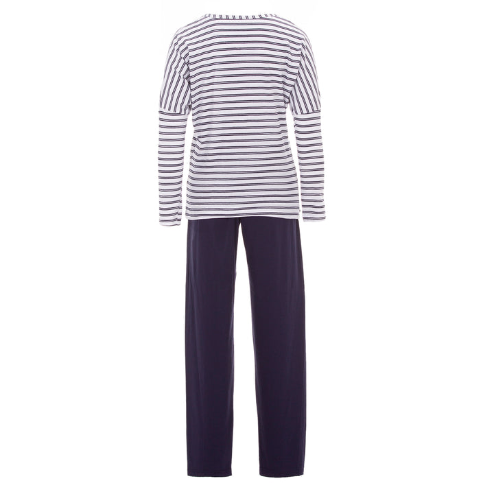 Pyjama Set Langarm - Gestreift