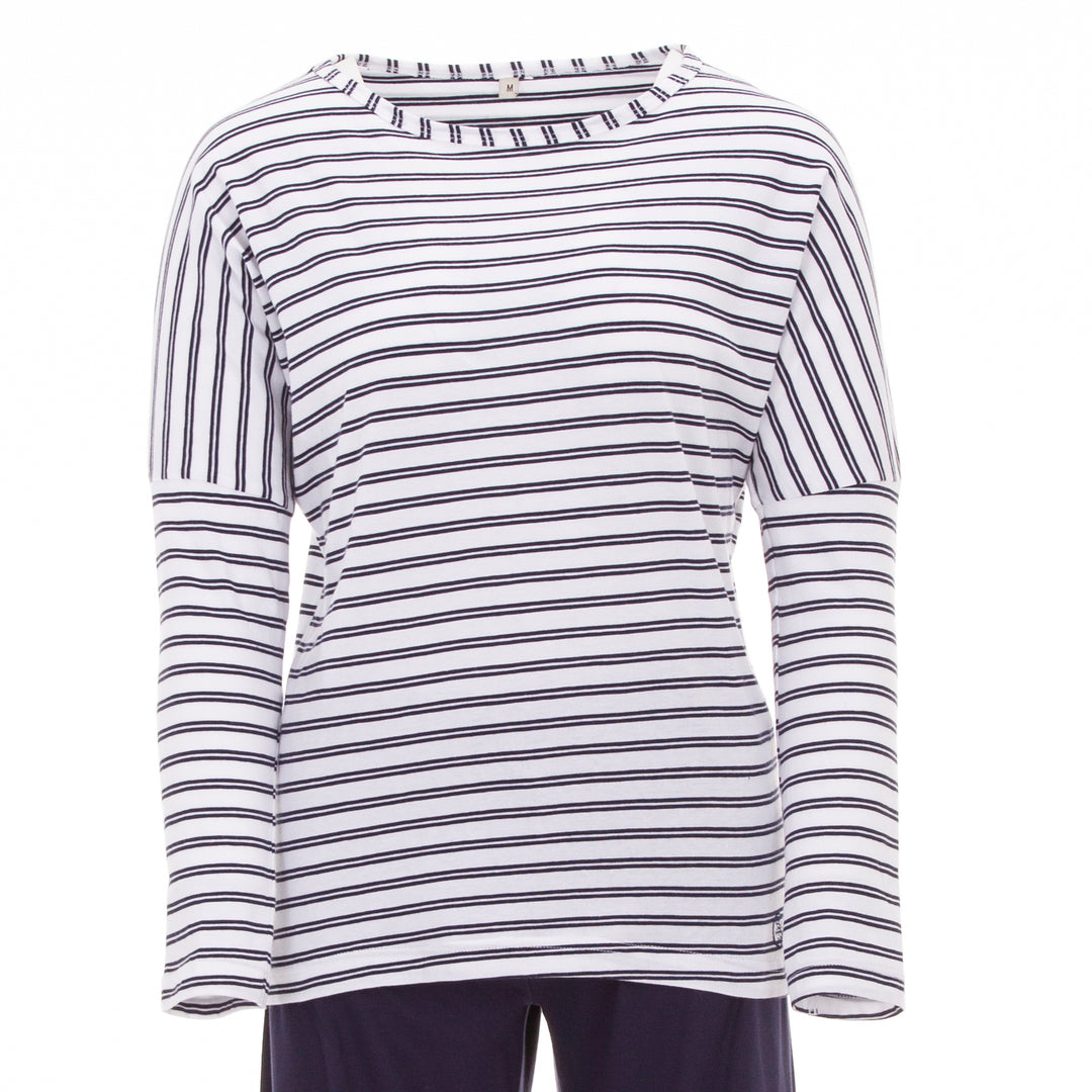 Pyjama Set Langarm - Gestreift