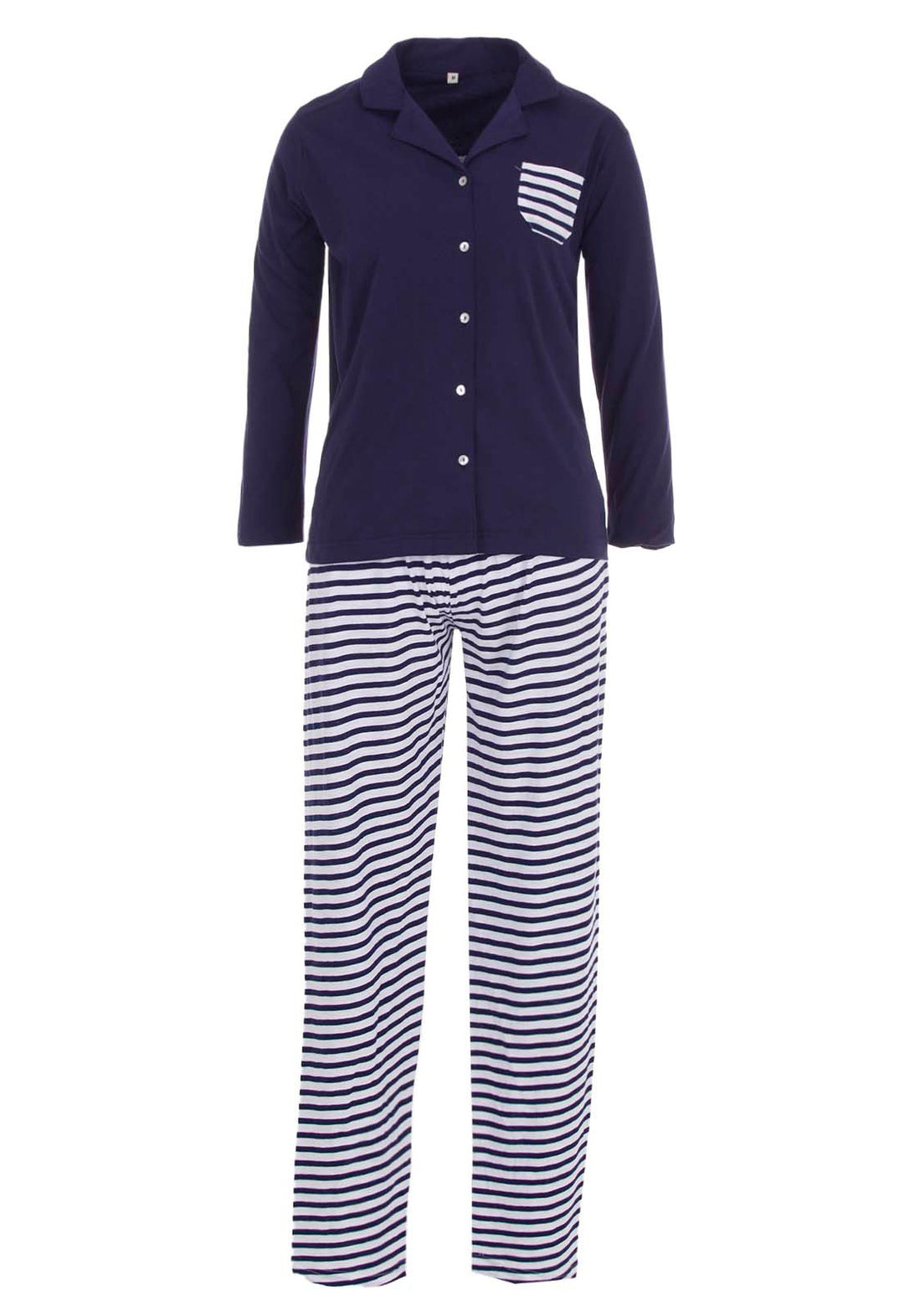 Pyjama Set Langarm - Dots & Streifen