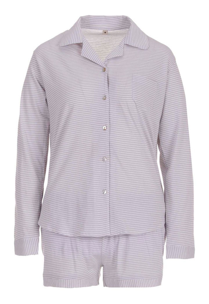 Pyjama Set Shorty - Langarm