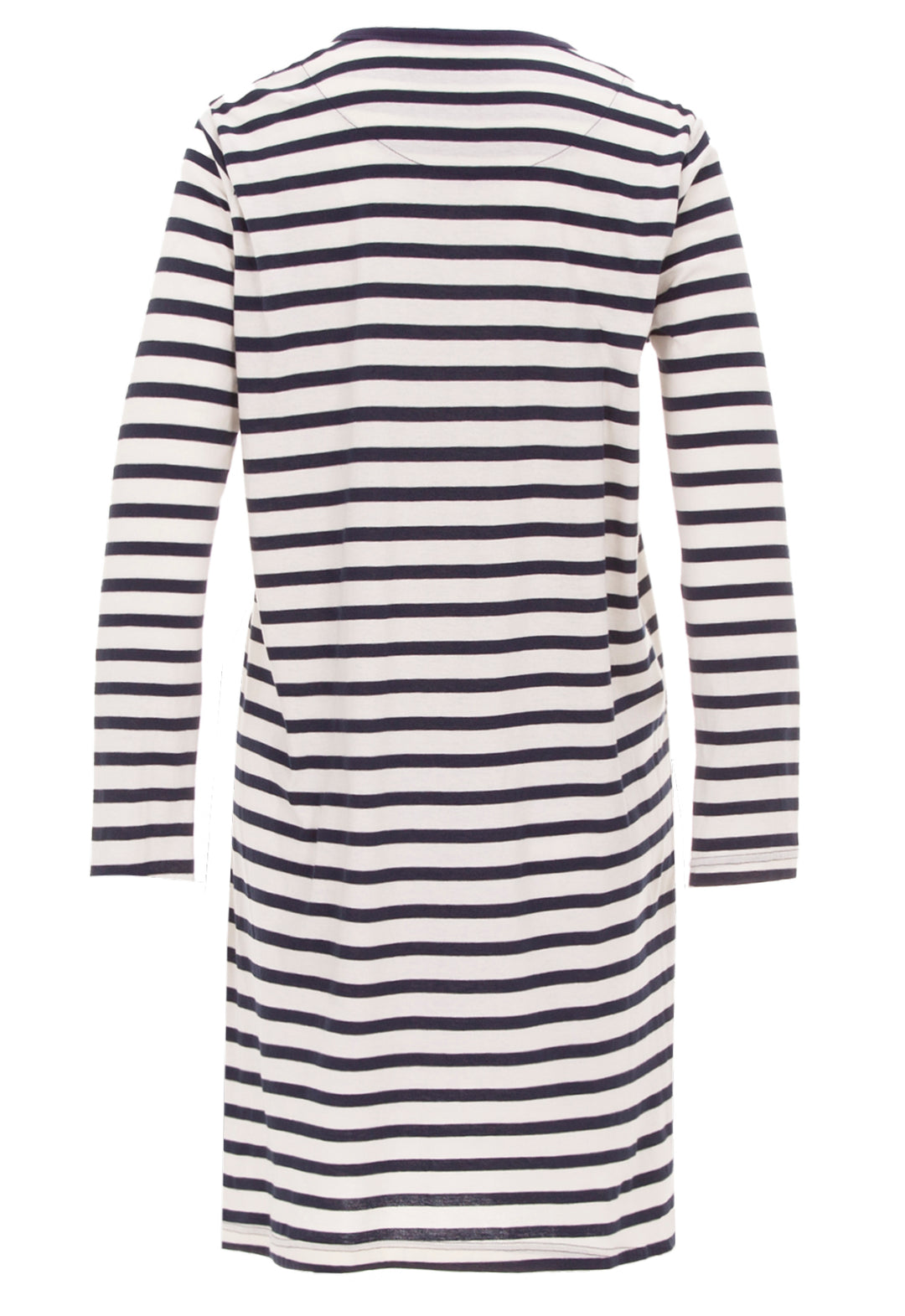 Long-sleeved nightgown - Striped