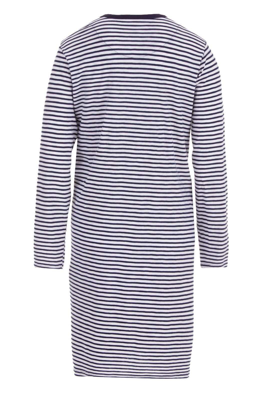 Long-sleeved nightgown - Striped