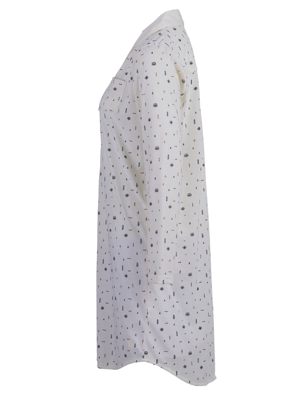 Nightgown long sleeve - eye