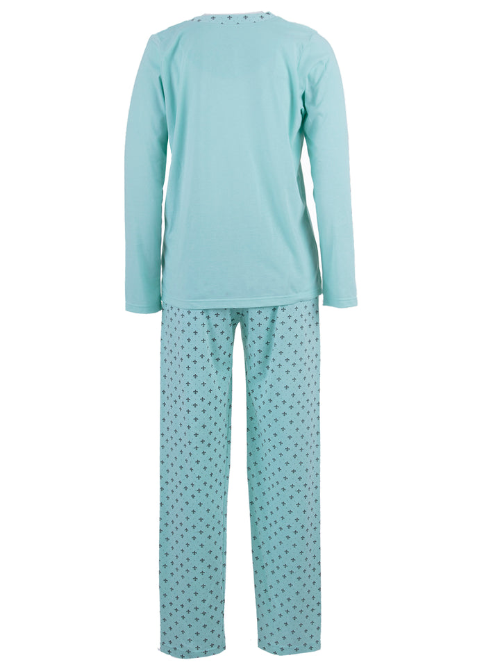 Pyjama Set Langarm - Borte Lilie