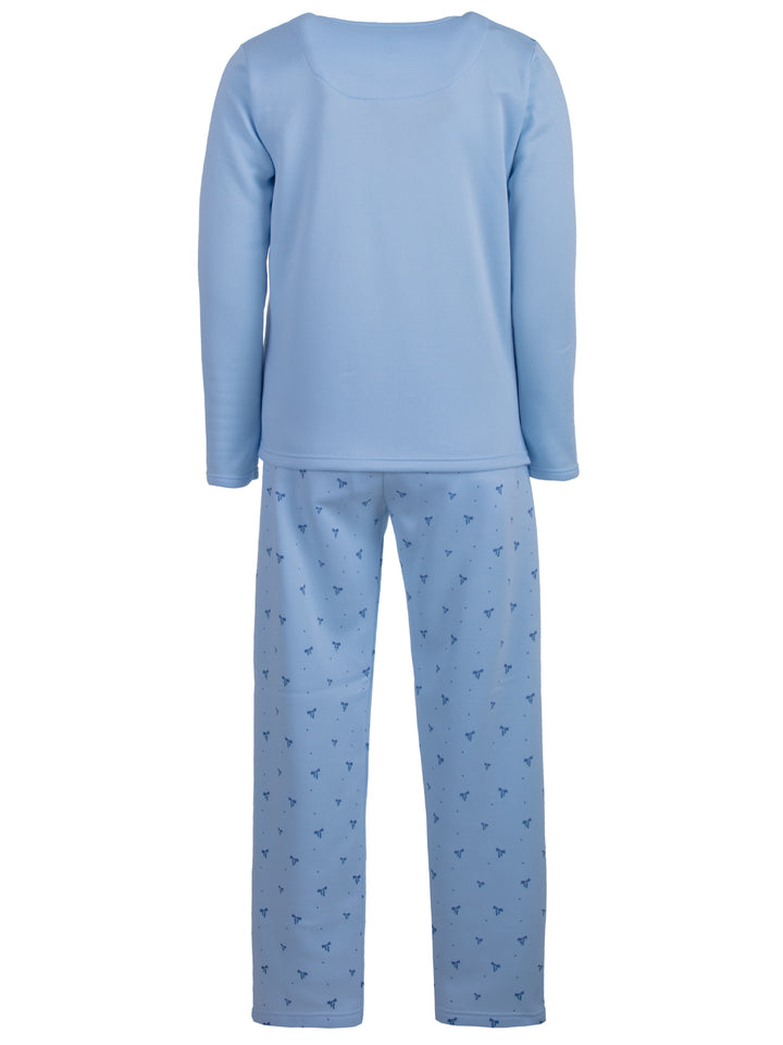 Pajama Set Thermo - lace print bow