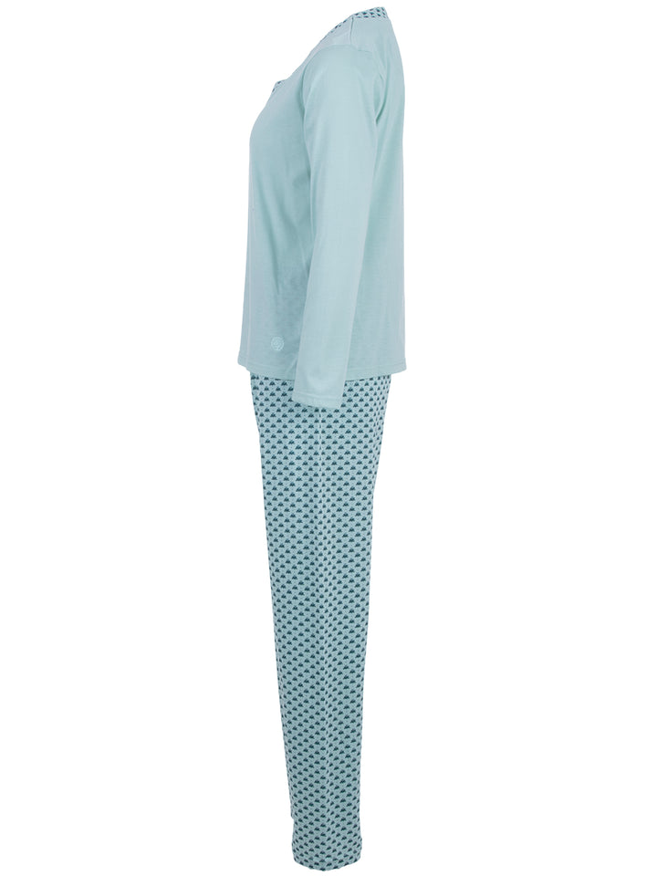 Pyjama Set Langarm - Borte Blumen