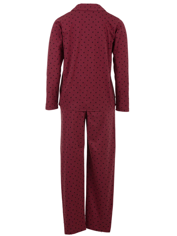 Pyjama Set Langarm - Kussmund