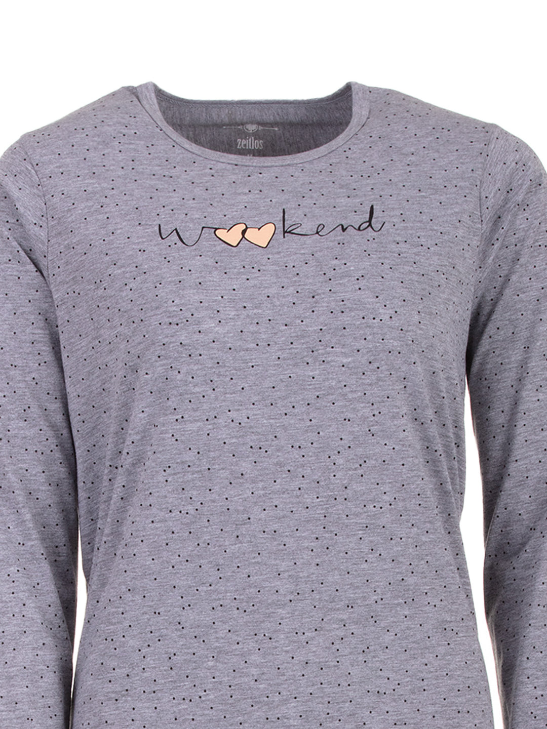 Schlafshirt Langarm - Weekend