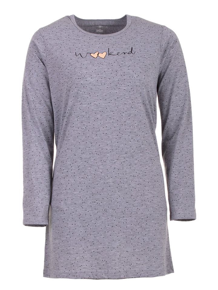 Schlafshirt Langarm - Weekend