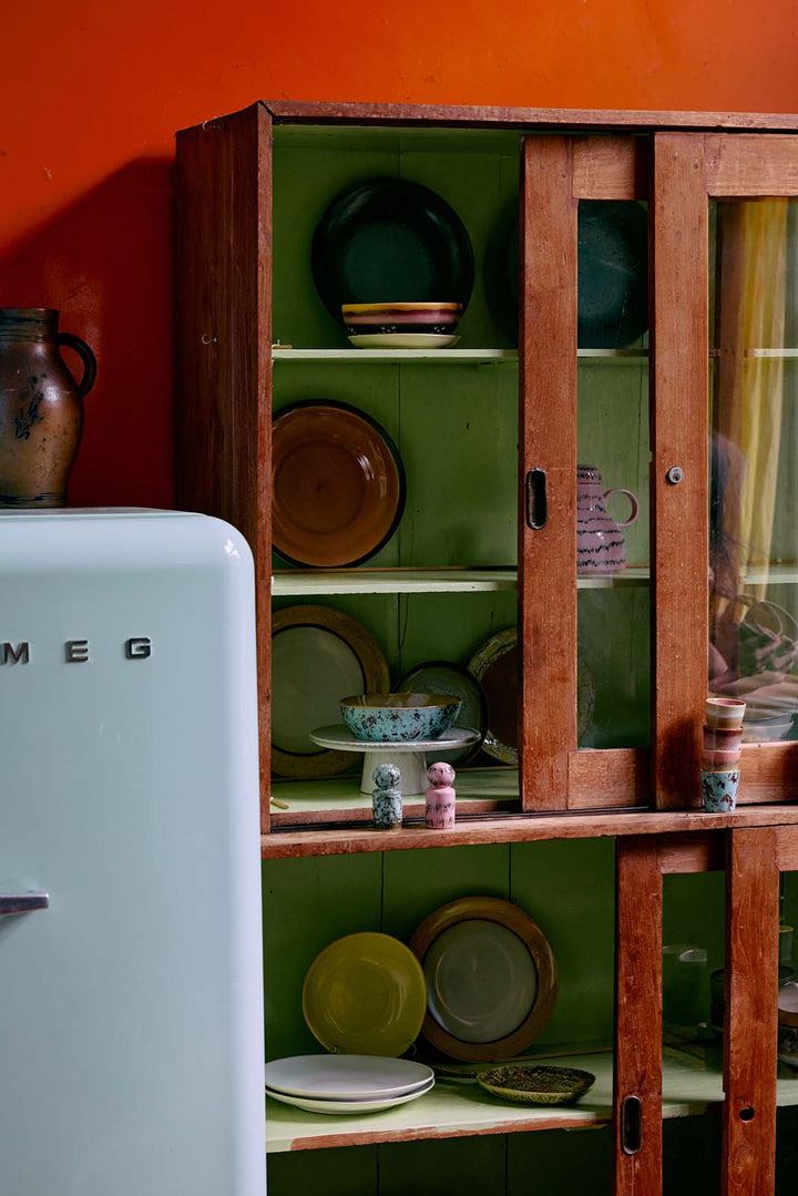 70s ceramics: Pfeffer- und Salzstreuer Baroque