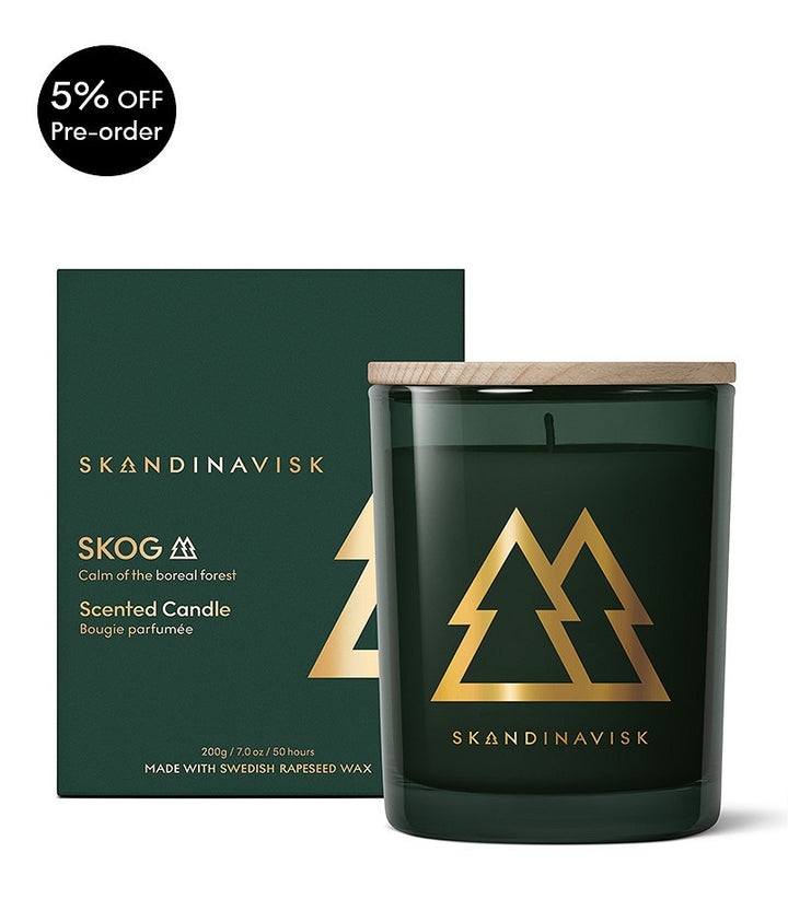 SKOG Gold Symbol Scented Candle 200g