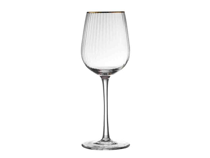Weißweinglas Palermo Goldrand