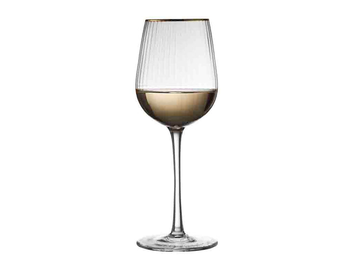 Weißweinglas Palermo Goldrand