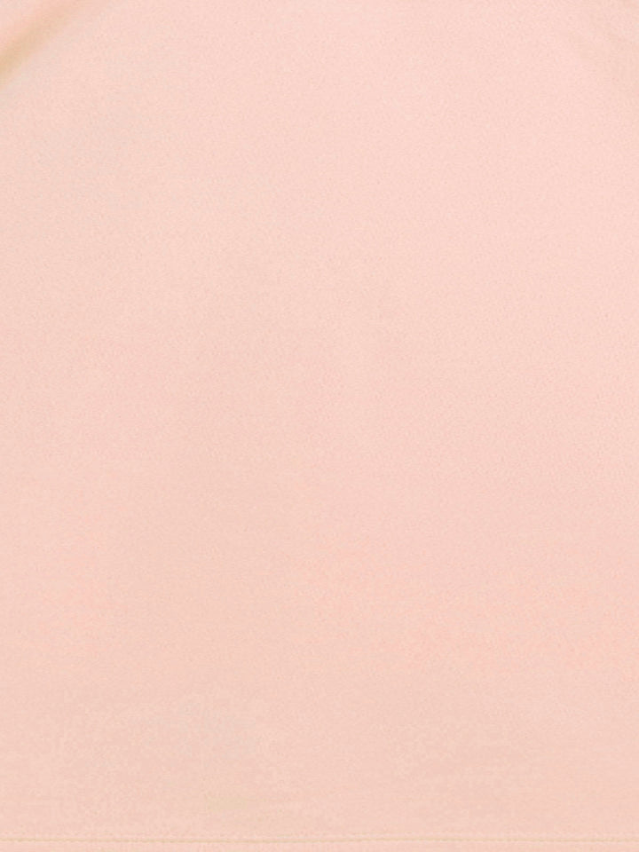 Thermo Nachthemd - uni mit Stickerei