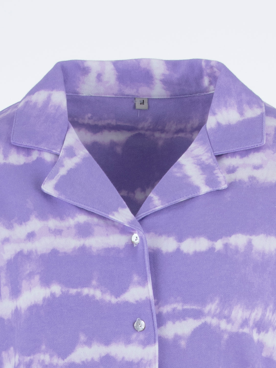Long-sleeved nightgown - batik