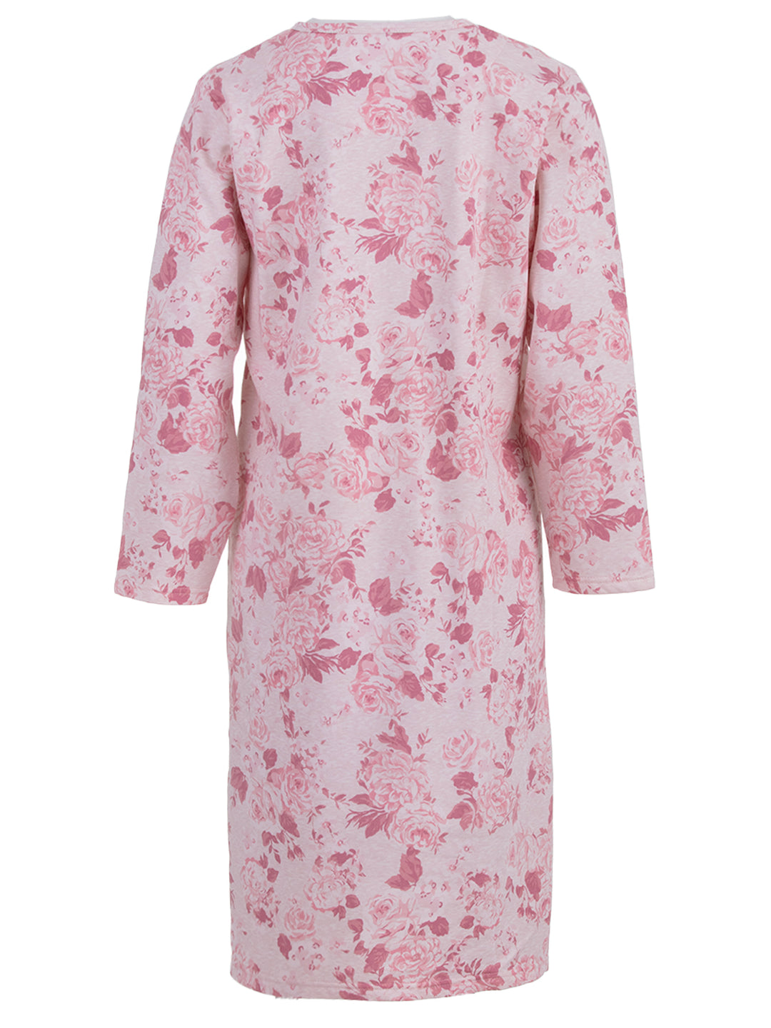 Thermal nightgown - roses flowers
