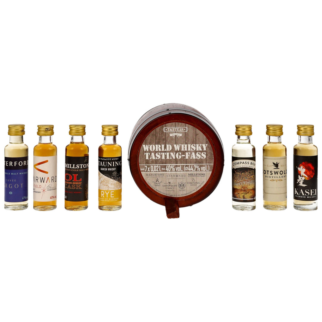 Whisky Tasting Fass 7 x 0,02l
