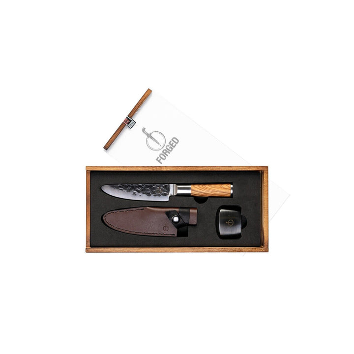 Forged Olive Kinder Kochmesser Set