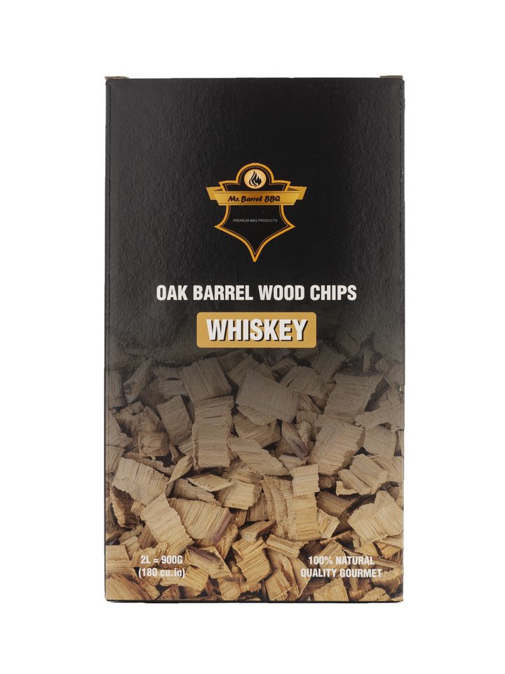 Smoking chips whiskey