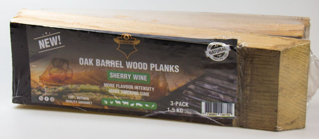 Grill Barrel Planks Sherry Wine