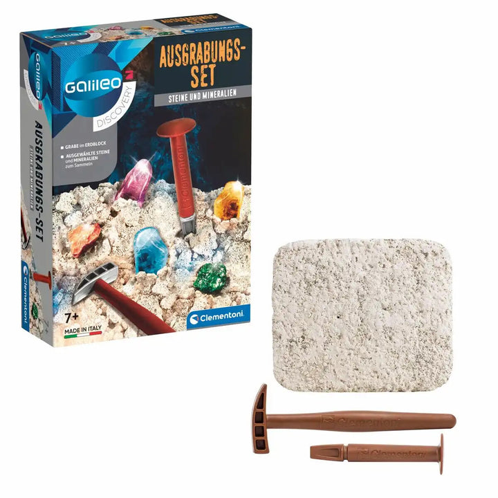Galileo Stones &amp; Minerals Excavation Set