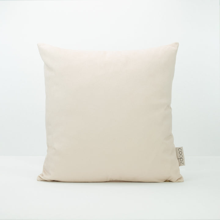 Cushion cover plain velvet