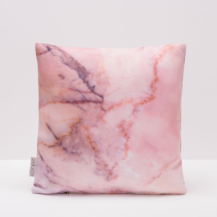 Marble Rose cushion cover