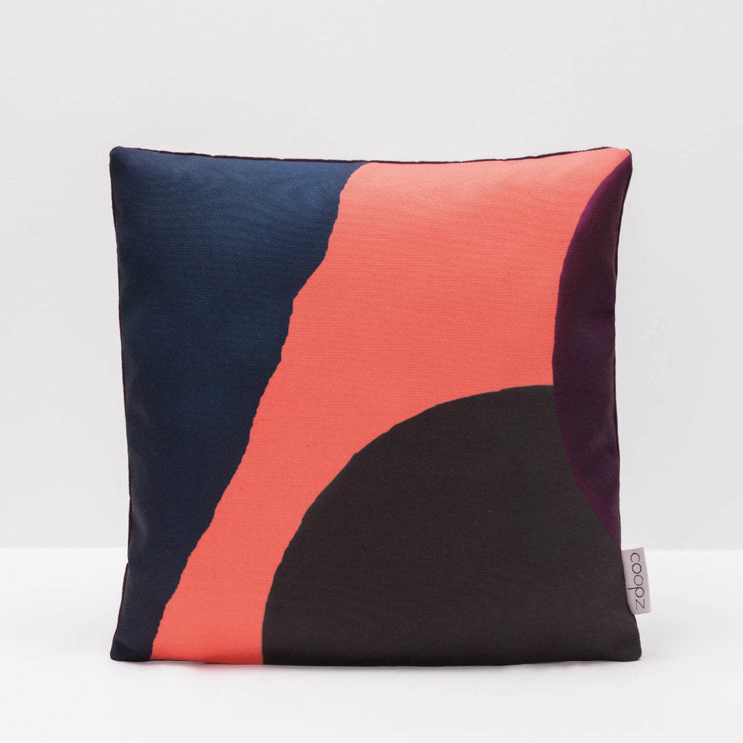 Cushion graphic shades Orange