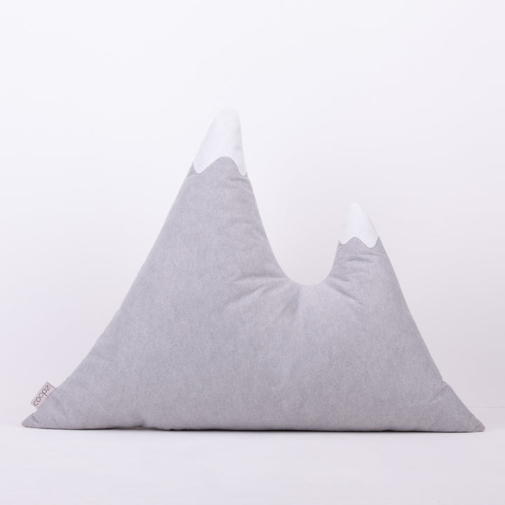 Mountain cushion large grey