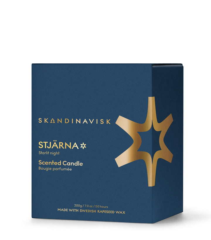 STJÄRNA Gold Symbol Scented Candle 200g