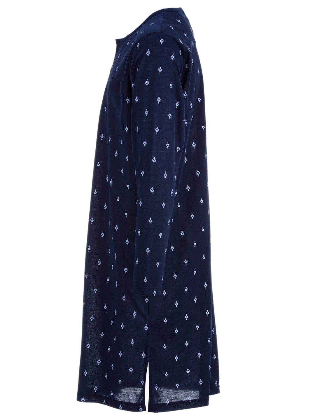 Nightdress long sleeve - leaf