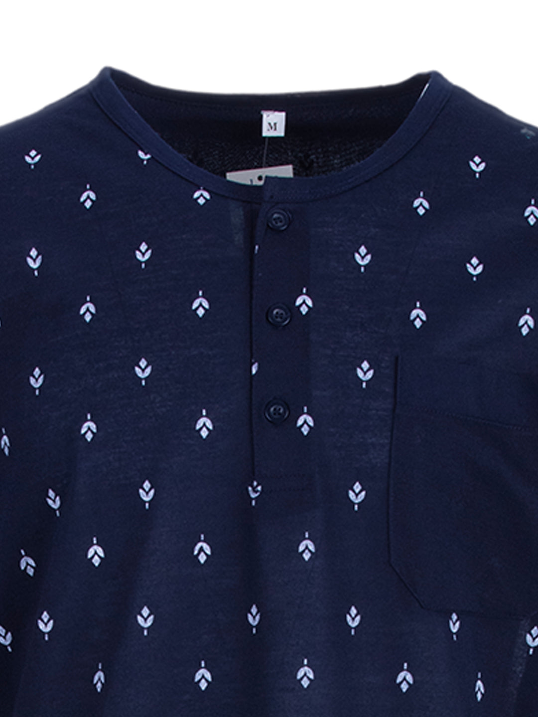 Nightdress long sleeve - leaf